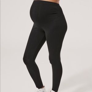 Pact Organic Maternity Go-To Legging, Black, Large